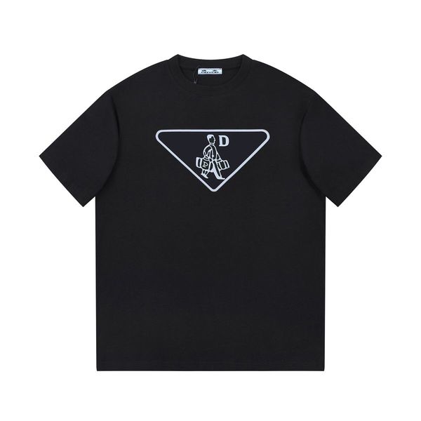 

duyou oversize t shirt with vintage jersey wash letters 100% cotton t-shirt men casuals basic t-shirts women quality classical dy8833, White;black