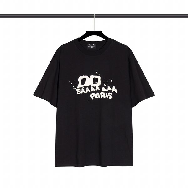 

duyou oversize t shirt with vintage jersey wash letters 100% cotton t-shirt men casuals basic t-shirts women quality classical dy8859, White;black