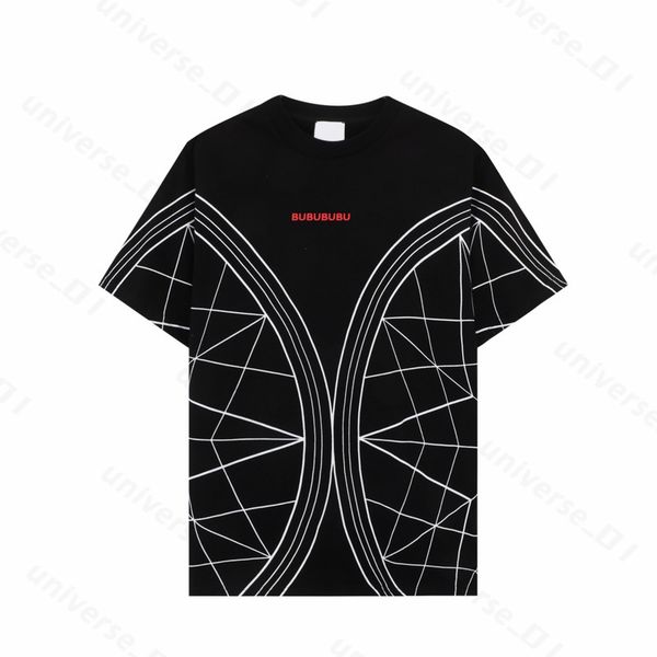 

men's t-shirts fashion women designers tees apparel casual chest letter shirt luxurys bur clothing polos sleeve 13tguv, White;black