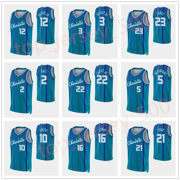 

75th anniversary diamond basketball jerseys 2021 22 printed miles bridges 0 gordon hayward 20 terry rozier iii 3 kelly oubre jr 1259u, Black;red
