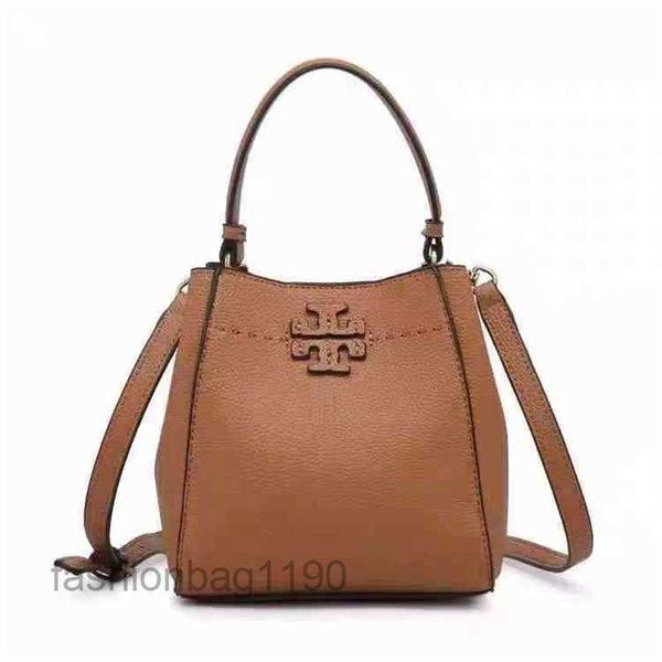 

designer bags t0rys shoulder burchs handbags fashion cousin same bucket bag single shoulder diagonal women's deformable tote solid colo