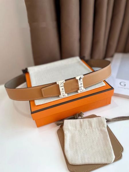 

fashion men's belt waistband high-end classic leather lychee pattern luxury belts for woman h gold and silver belt buckle designer belt, Black;brown