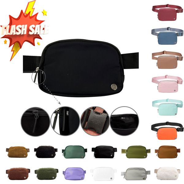 

luxurys designer waistpacks advanced lulu fleece chest belt bag woman lulul yoga bag classic bumbag lulul belt waist bags nylon cashmere cro