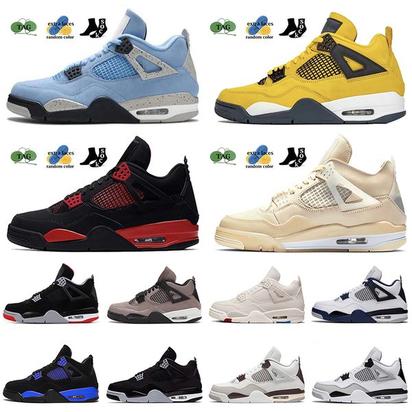 

jumpmans 4 men women basketball shoes black cat university blue red thunder military black seafoam sneakers white infrared canvas taupe runn