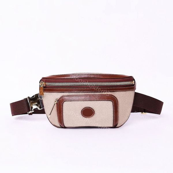 

designer bum bag luxury crossbody bag men fanny pack women waist bags chest satchel purse handbag classic pattern handbags leather retro cas