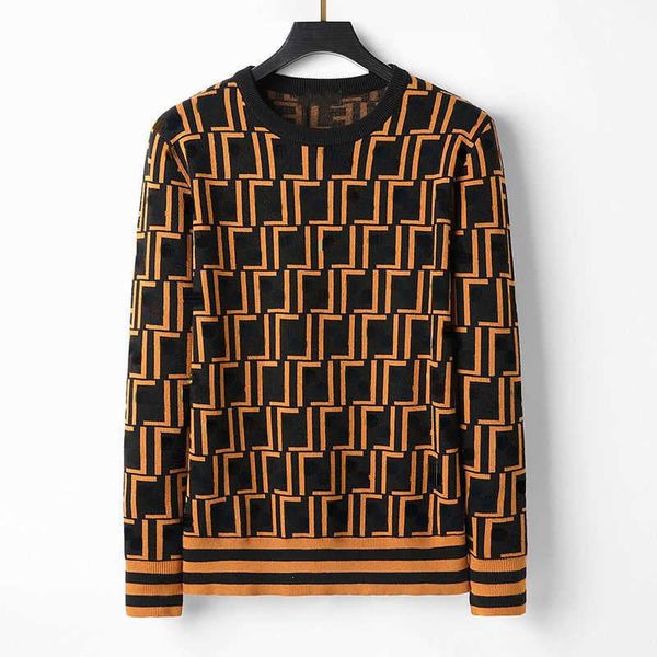 

winter wool sweater men women jacquard embroidered sweatshirt designer sweaters long sleeve pullover coat casual knitwear, White;black