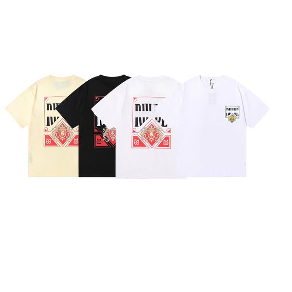 

20ss mens t shirts designer clothes shirt breathable women's shirts cotton round neck coat spring summer street casual men clothing eur, White;black