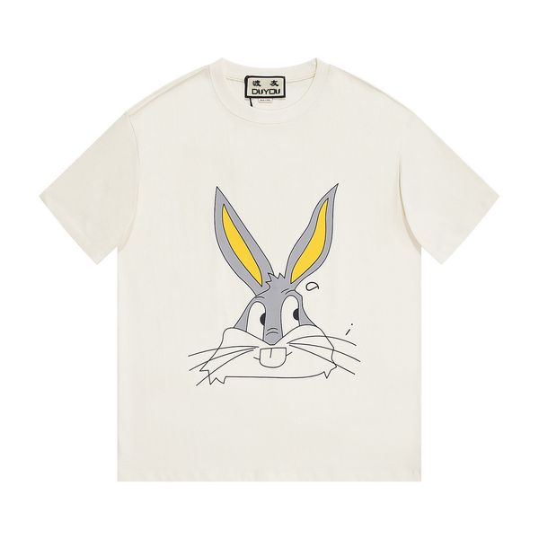 

duyou oversize t shirt with vintage jersey wash letters 100% cotton t-shirt men casuals basic t-shirts women quality classical dy8849, White;black