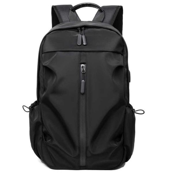 

men's new backpack 15.6-inch lapbag printable student travel 230301