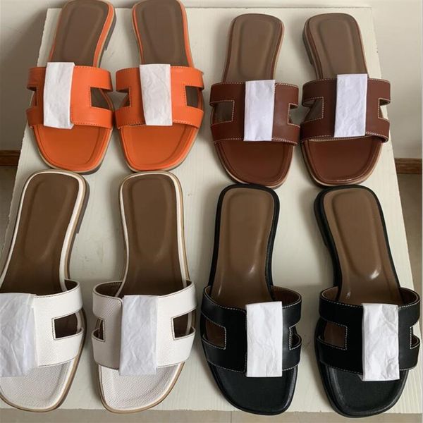 

2021 fashion classics women slippers leather diamond flat sandals designer brand ladies girl slides slide rubber slipper beach sho274z, Black