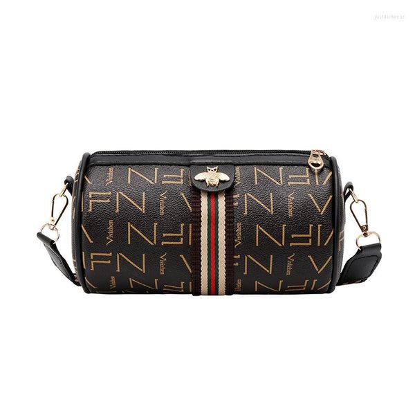 

ladies shoulder bag fashion hand-held handbag messenger hand bag cylinder bag crossbody purse shopping