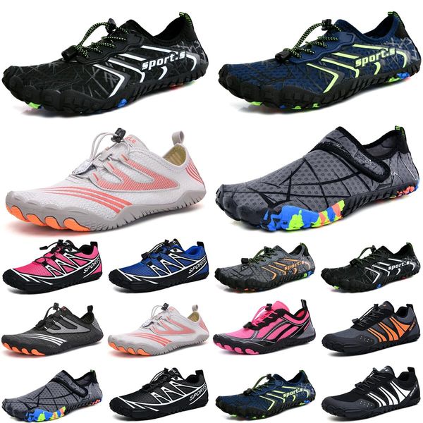 

water shoes beach surf orange pink purple red white women men shoes swim diving outdoor barefoot quick-dry size eur 36-45, Black