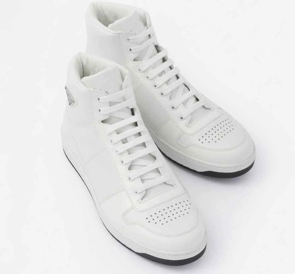 

popular casual-stylish luxury brand downtown men shoes high nappa leather white black sneaker wholesale discount man skateboard walking with