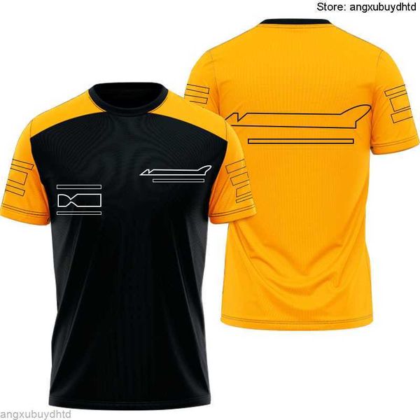 

2022 formula one t shirt racing cycling r mclaren extreme sports spring summer men's and women's fashion streetwear, White;black