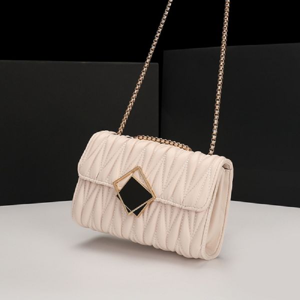 

elegant stylish crossbody women bags polular geometric shoulder bags casual diamond lattice hasp flap for ladies versatile