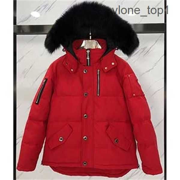 

mooses 1 to 1 men's down parkas jackets winter mens outdoor coat jacket casual hooded coats outerwear man warm men puffer doudoune outw, Black