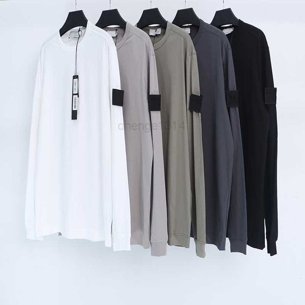 

toney brand mens womens hoodies classic armband stone five colors long sleeve thin island sweatshirt size m-2xlz1il, Black