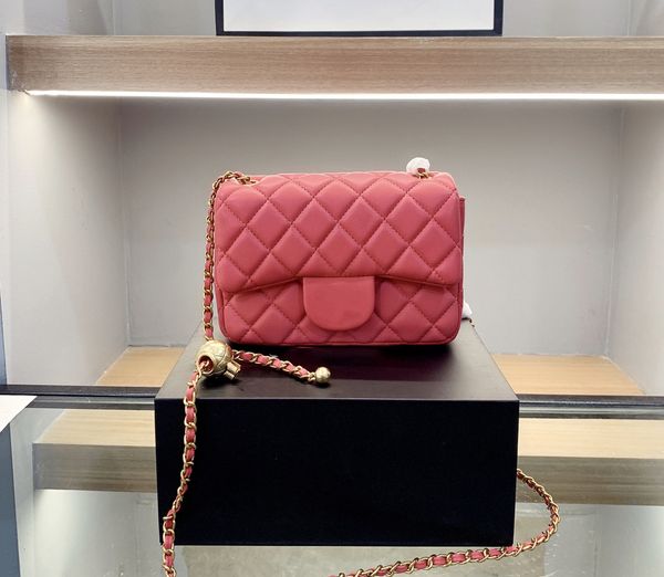 

2022 luxury handbags designer 19 bag women fashion lambskin soft leather tote purse crossbody metal chain flap shoulder bags
