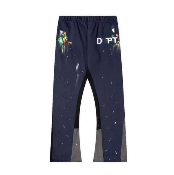

designer men's pants galleryes depts multi panel flared women sports loose high street casual sweatpants vintage trousers 6 qhfr8, Black