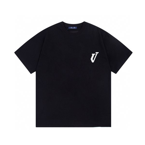 

duyou oversize t shirt with vintage jersey wash letters 100% cotton t-shirt men casuals basic t-shirts women quality classical dy8794, White;black