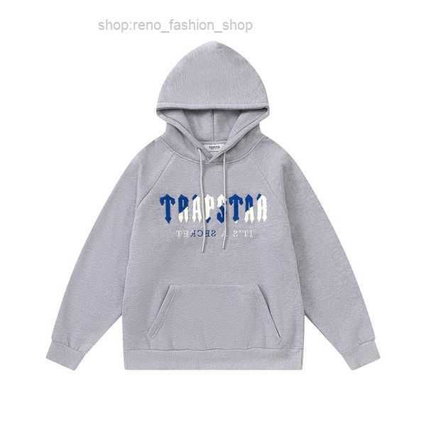 

2023 men's tracksuits trapstar london hoodie men tiger towel embroidery shooters letter pullover fleece hooded sweatshirtsmen' 5 q, Black