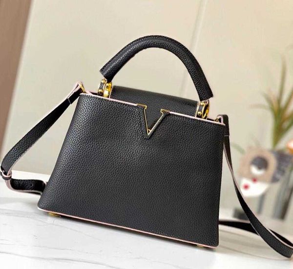 

designer handbag capucines shoulder bag women lady tote crossbody bag leather luxury bags m94519 m48870 m56071 fashion sequined artwork purs
