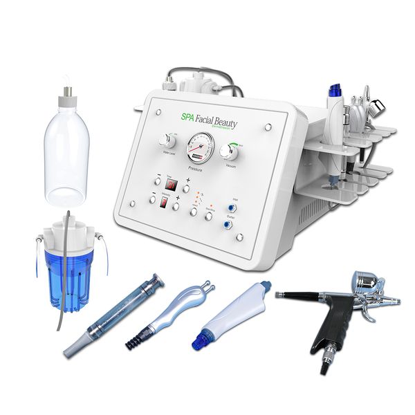 

4 in 1 small bubble oxy peel machine removes wrinkles remove black head oxygen hydra dermabrasion facial cleaning beauty machine