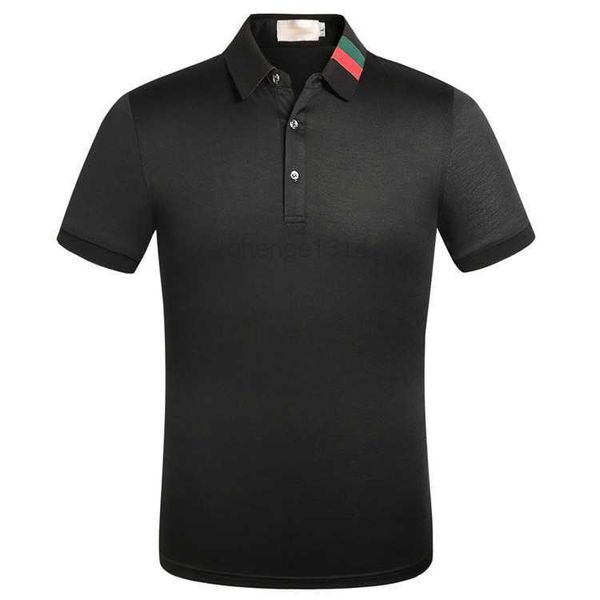 

summer men's polos t-shirts cotton shirts solid color short sleeve slim breathable streetwear male tees us size xxxl clothes0j0h, White;black