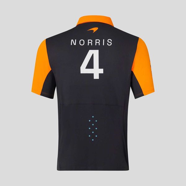 

men's fashion t shirt 23 latest f1 formula one racing mclaren 4 norris 81 piastri professional team clothing oversize breathable childr, White;black