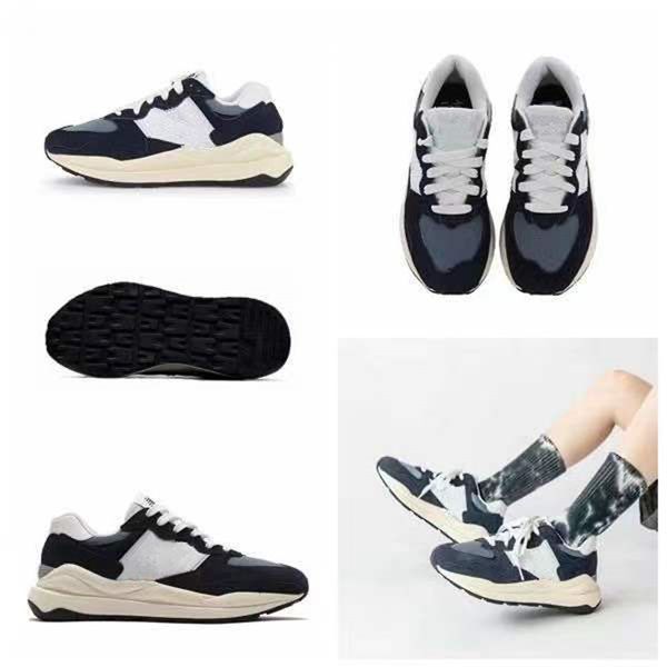 

shoes casual n5740 series yuan group gray milk tea navy blue black gray retro couple with jogging sports shoes