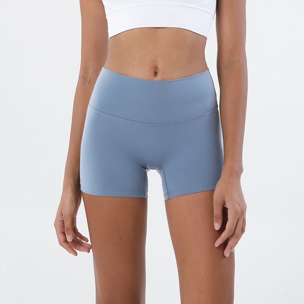 

new yoga shorts outfit female tight cycling fitness shorts breathable sports wear high waist butt lifting pants, White;red