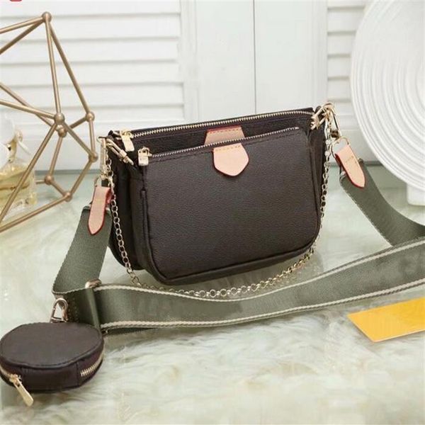 

3 piece set designer bags women crossbody bag genuine leather luxury handbags purses designers lady tote bags coin purse thre268n
