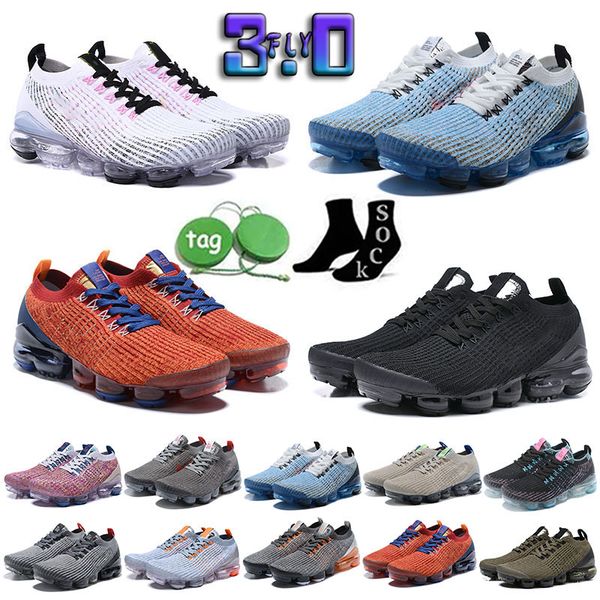 

new fly 3.0 mens running shoes knit triple black aurora white oreo dark smoke green pink rose vapores 2.0 airs women sports trainers sneaker