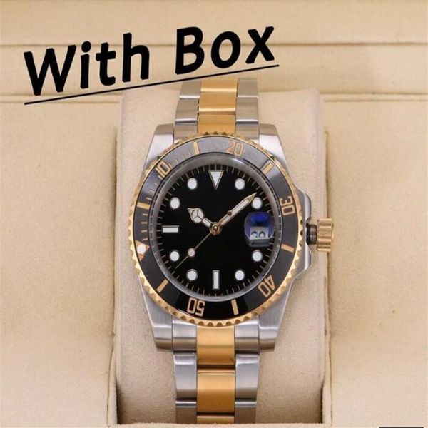 

real po watch ceramic bezel mens watches automatic mechanical 2813 movement wristwatch luminous sapphire waterproof sports 41mm252q, Slivery;brown