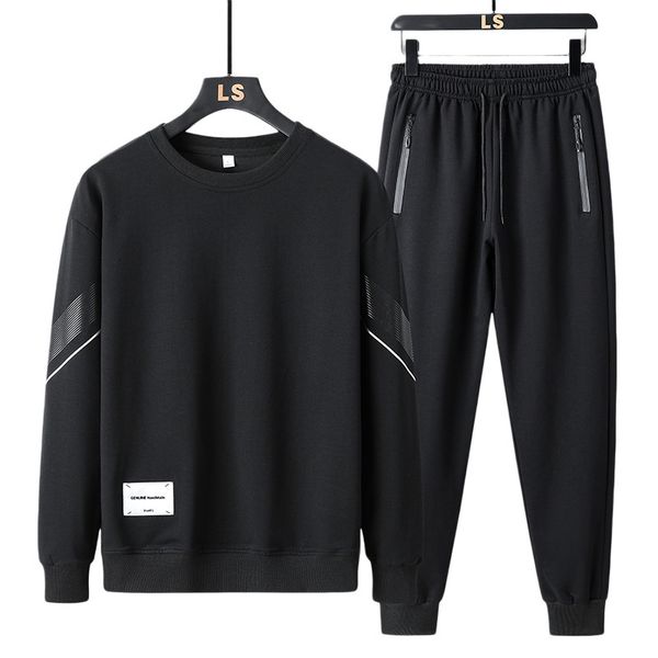 

mens tracksuits luxury winter two piece brand sports trouser sets for 230228, Gray