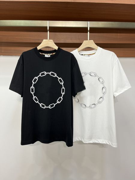

men's t-shirts women's t-shirts designer short sleeves luxury clothes summer leisure breathable printed coats high-quality clothin, White;black