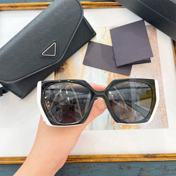 

sunglasses designer sunglasses for women classic eyeglasses goggle outdoor beach sun glasses for man woman black white 5 color optional, White;black