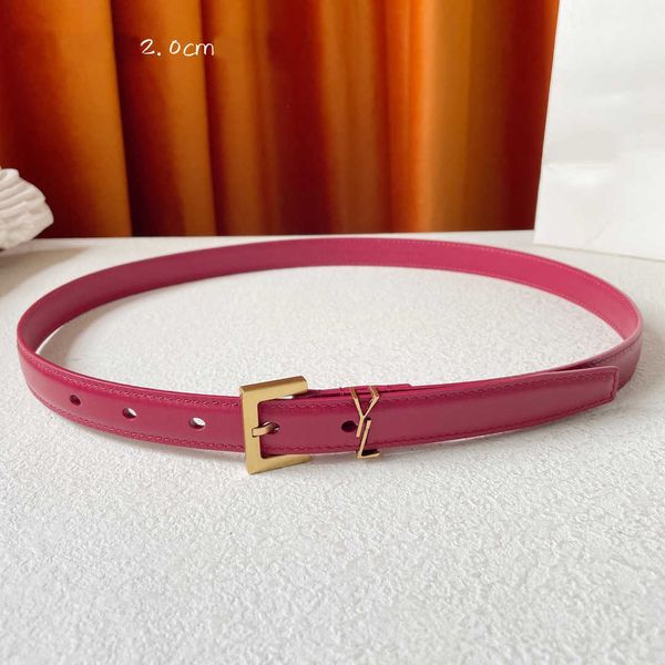 

plain calfskin belt classic vintage square needle copper buckle men women belts luxury designer brand belt width 2cm 3cm, Black;brown
