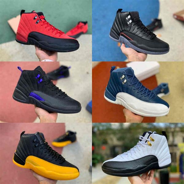 

jumpman low easter 12 12s mens high basketball shoes utility ovo white dark concord reverse flu game ii indigo black univers188h