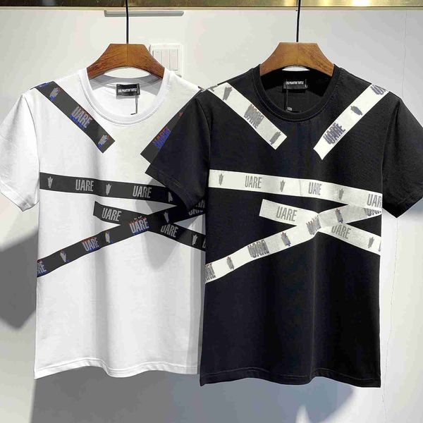 

dsq phantom turtle men's t-shirts 2023 new mens designer t shirt italy fashion tshirts summer t-shirt male soft and comfortable 100% co, White;black