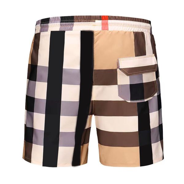 

mens womens designer shorts summer fashion streetwears cotton blend clothing quick drying regular printing board beach pants khaki short men, White;black