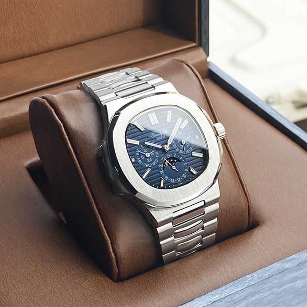 

superclone pp watch high-grade men's watch men's business high beauty waterproof square full-automatic mechanical watch simple, Slivery;golden