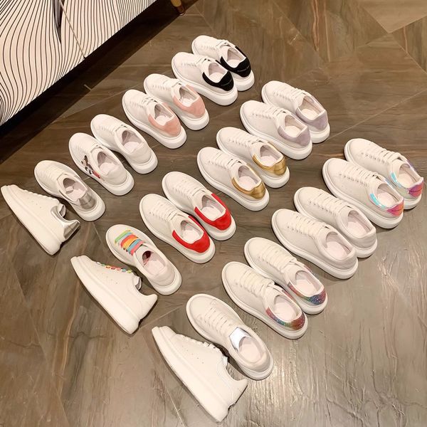 

casual designer shoes brand release luxury shoes italy women iuxury man casual shoe womens couple canvas thick sole lace up thick soled rais, Black