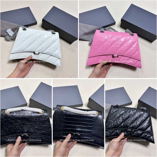 

balenshijia cruch women lady chain bag genuine leather 5aaa quality clutch wallet purse cool girl shoulder bags designer bag crossbody