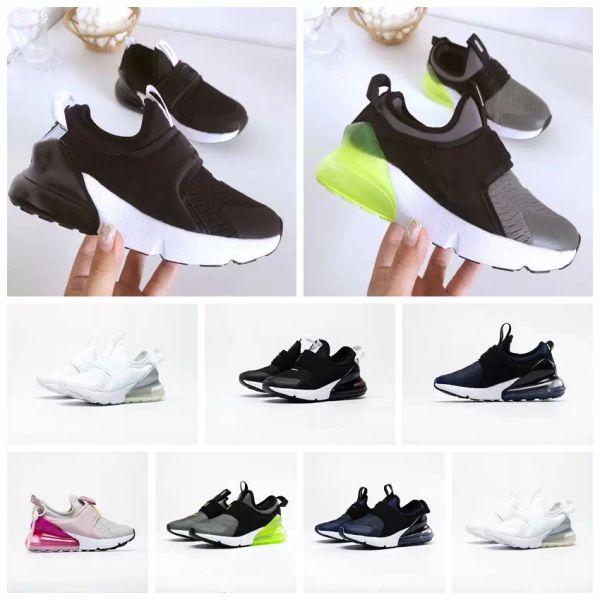 

new 27c athletic outdoor designer kids youth hiking shoes boys girls kid mens shoes blackout unc like black children sneaker shoe size 28-35