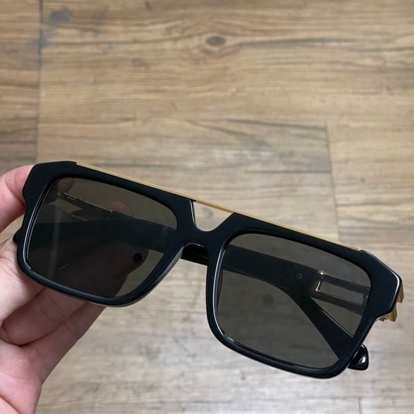 

pilot square sunglasses for men gold black grey sun glasses designers sunglasses occhiali da sole sunnies uv400 eyewear with box, White;black
