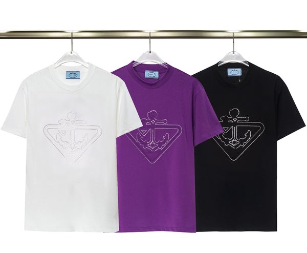 

summer t shirts for men letter print designer t shirt mens women clothing sleeved white tees polos size s-xxl printed with short sleeves do, White;black
