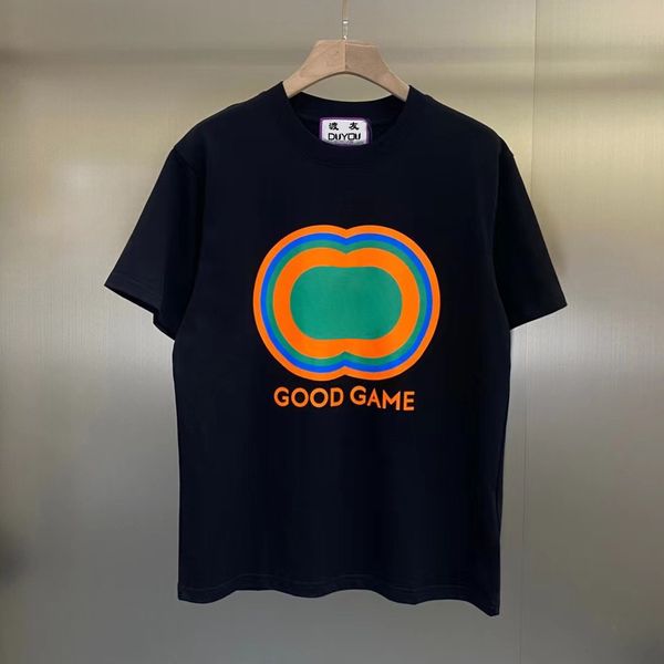 

duyou oversize t shirt with vintage jersey wash letters 100% cotton t-shirt men casuals basic t-shirts women quality classical dy8889, White;black