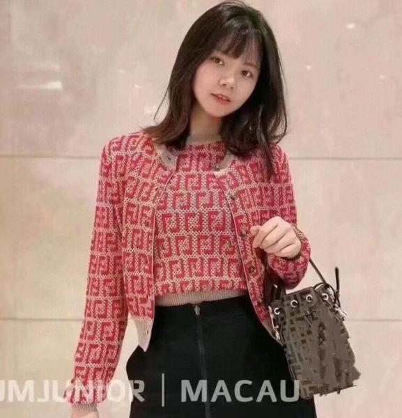 

23fs new women's sweaters luxury brand casual women designer sweater, White;black