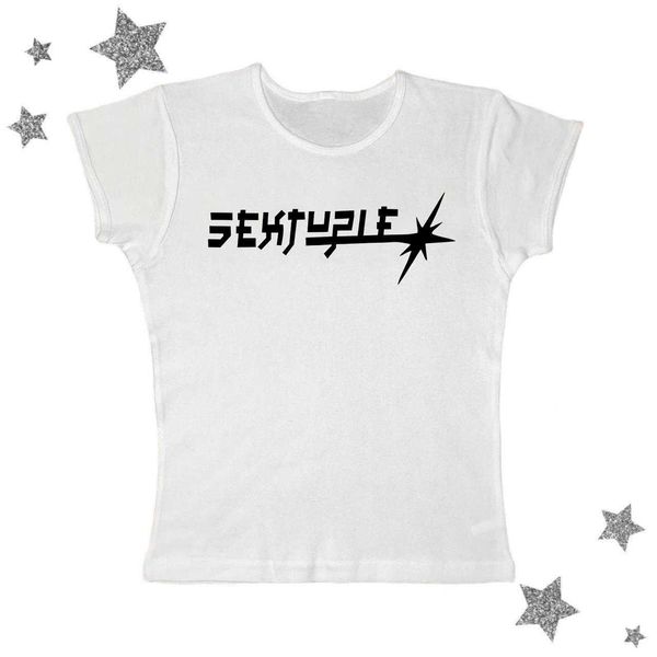

women's t-shirt korean cute grunge baby tee slim y2k aesthetic letter print casual vintage streetwear tshirt gothic emo girls crop z030, White